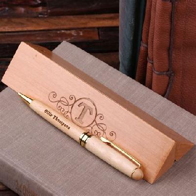 Beautiful Wooden Made Desktop Corporate Gift