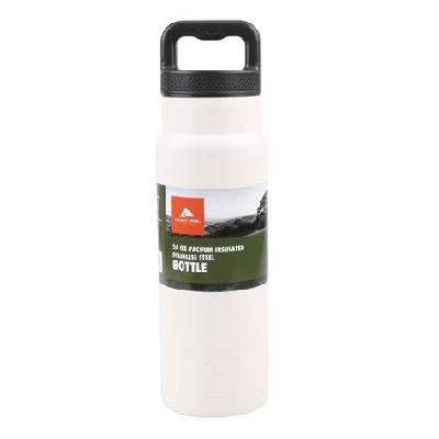 Double Wall White Stainless Steel Vacuum Flask MG458