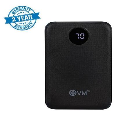 EVM Black EnAble  10000mAh Power Bank P0011