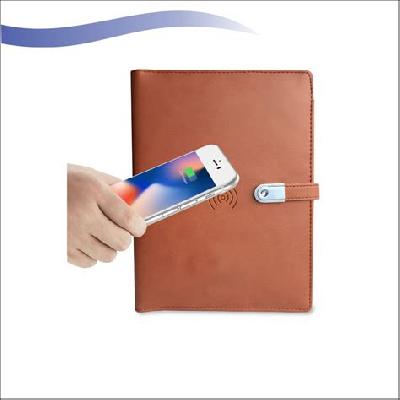 Powerbank Diary with pendrive NDPBUx5000mAh-16GB-Tan