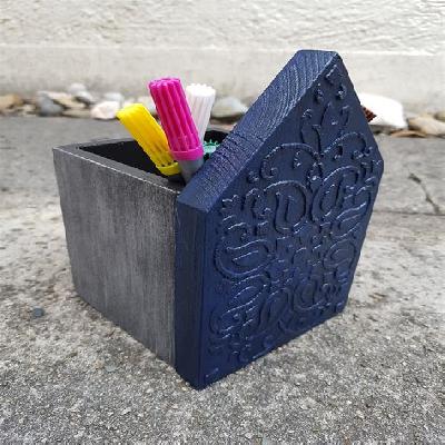 Wooden Pen Holder For Gifting