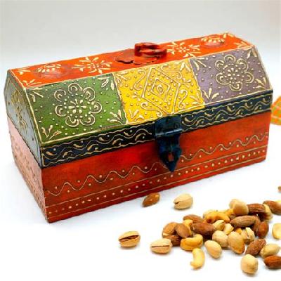 Printed Wooden Dry Fruit Box