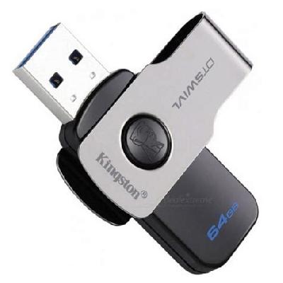 64GB Kingston DataTraveler Swivl USB 3.0 Pen Drive