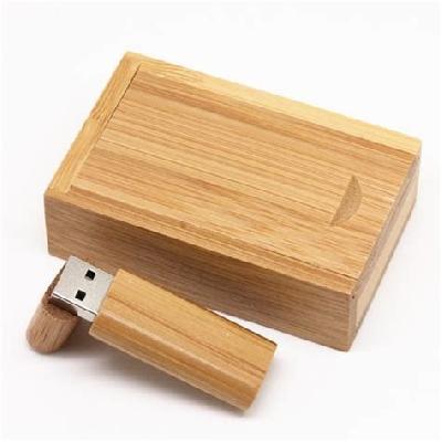 USB Pendrive Wooden Case Cover Box