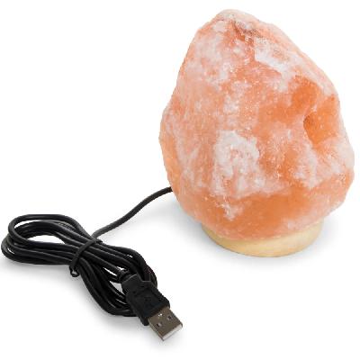 USB Plug Rock Salt Lamp