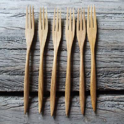 Wooden Teak Wood Fork