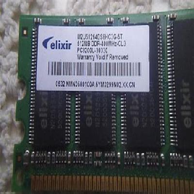 Elixir 512MB DDIR RAM