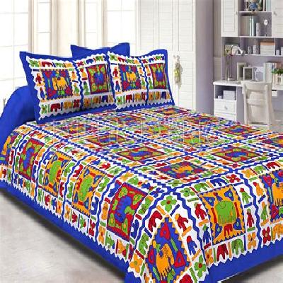 Colorful Cotton Bed Sheet