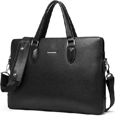 Corporate Black Leather Bag