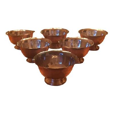 Silver Designer Bowl Set