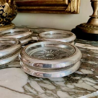Silver Glass Set