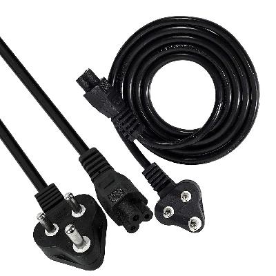 Black Laptop Power Cable