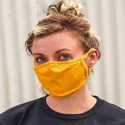 face mask yellow