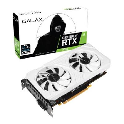 GALAX GeForce RTX 2060 EX WHITE (1-Click OC) Graphics Card