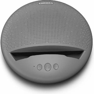 Corseca Mudisc Portable Wireless Bluetooth Stereo Speaker With Mobile Stand