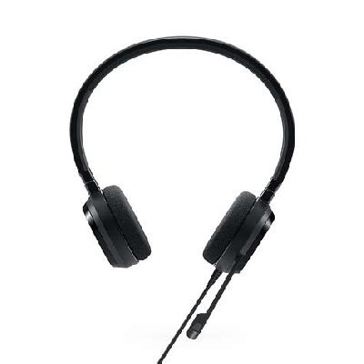 Dell UC150 Pro Stereo On Ear Wired Headset With Noise Cancelling Mic