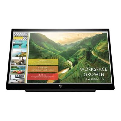 HP EliteDisplay S14 14-inch Full-HD USB-C Portable IPS LED Backlit Monitor