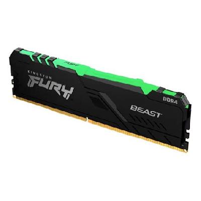 Kingston Fury Beast 32GB DDR4 RAM 3200MHz CL16 Desktop Gaming Memory