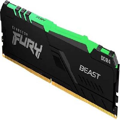 Kingston Fury Beast 8GB DDR4 RAM 2666MHz CL16 Desktop Gaming Memory