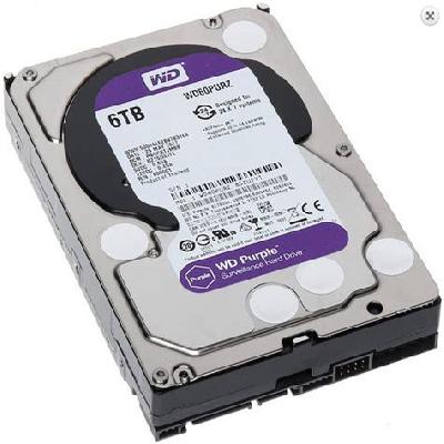 Western Digital Purple 6TB 3.5 Inch SATA Surveillance Hard Drive with up to 64 Camera Support