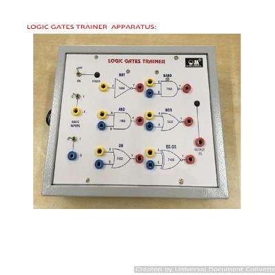 Semiconductor Devices Trainer