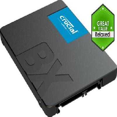 Crucial BX500 480GB 3D NAND SATA 2.5-inch SSD (CT480BX500SSD1)