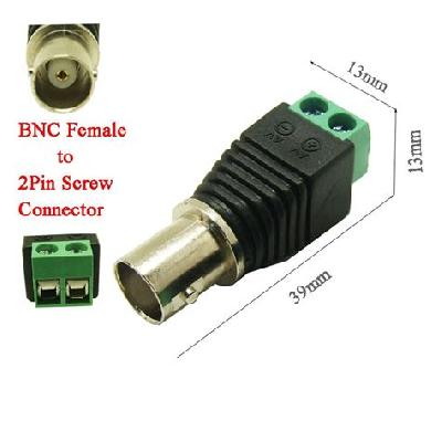 Cctv Bnc Connector