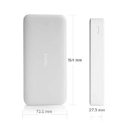 Redmi 20000mAh Li-Polymer Power Bank (White) 18W Fast Charging