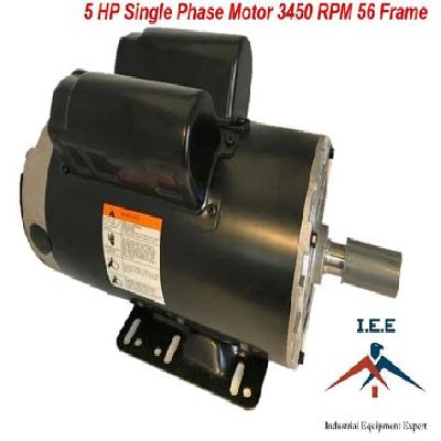 NEMA 56 Frame Single Phase Motors