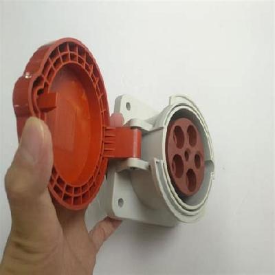 Plastic Industrial Plug And Socket