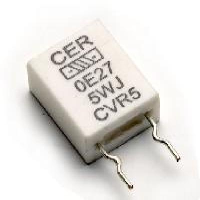 Ceramic Encased Vertical Resistor