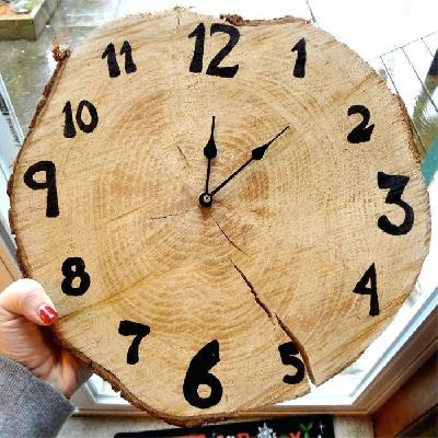 Construct-a Clock (Wooden)