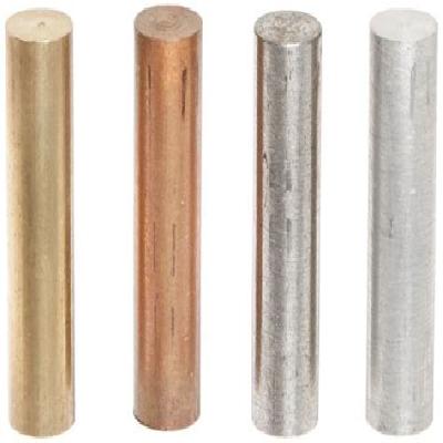 Cylinders of different metals