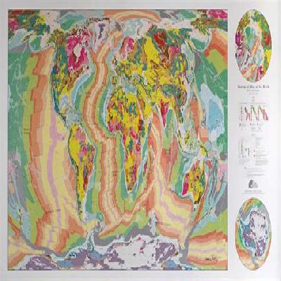 Extra Large Single Sheet Plastic Wall Maps