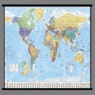 Polyart Plastic Maps
