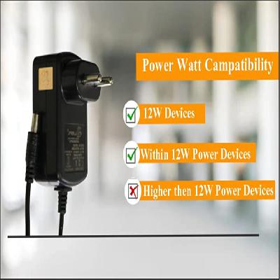 120 Power Adapter 12V 2Amp (2.5mm PIN) for DTH(TATA Sky,Dish,AIRTEL,VIDEOCON and More)