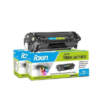 Foxin FTC-12A Compatible Toner Cartridge for Hp Laser-Jet Series (Black)