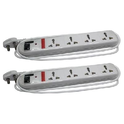 Pinnacle 4 Socket 1 Switch 3 Meter Cord Deluxe Series Computer Buster