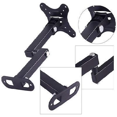 TV Monitor Wall Mount Bracket Full Motion Articulating Swivel for 14-27 Inch Display Monitor