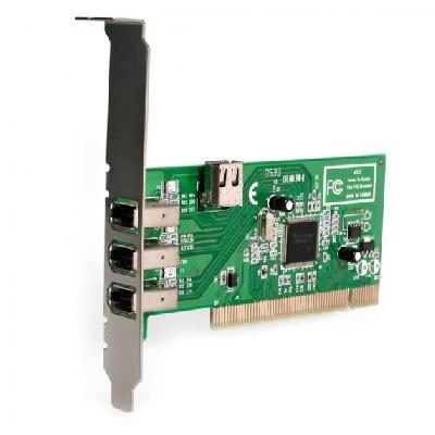 3 Port PCI Express Firewire 400 PCIe Card with VIA Chipset 6 Pin 4 Pin Firewire Expansion Card