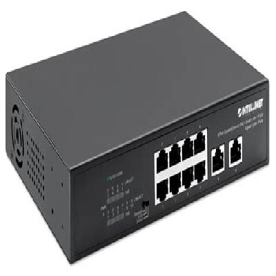 8 2 Smart POE Network Switch 8 RJ45 Ports (10 100Mbps)   2 Uplink RJ45 Ports (10 100 1000Mbps)