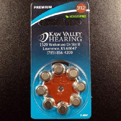 AUDITAS Hearing Aid Batteries No. 312, 675, 10, 13 (60 Cells) Box