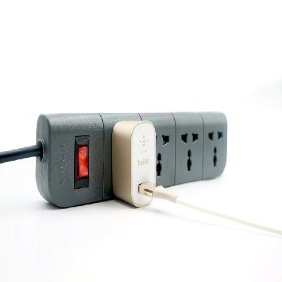 Belkin Essential Series 4-Socket Surge Protector F9E400zb1.5MGRY