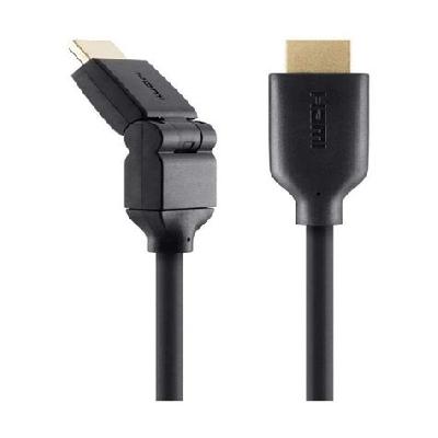 Belkin Gold-Plated High-Speed HDMI Cable with Ethernet 2M