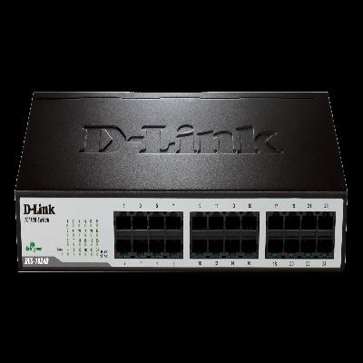 D-Link 24-Port Fast Ethernet Unmanaged Switch DES-1024D