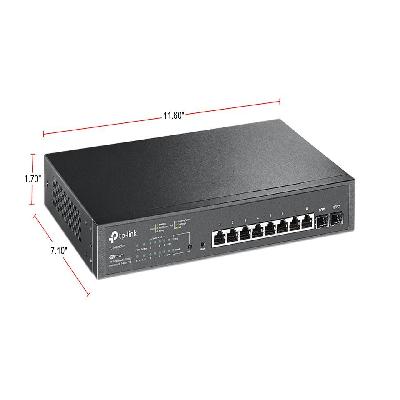 D-Link 8GE PoE  2GE Uplink 250m PoE Switch DGS-F1010P-E