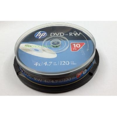 HP Blank DVD RW 4.7GB Jewel Case DVD-RW