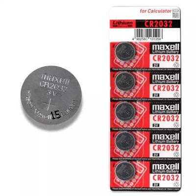Maxell CR2032 3V Coin Cell Batteries (Silver)