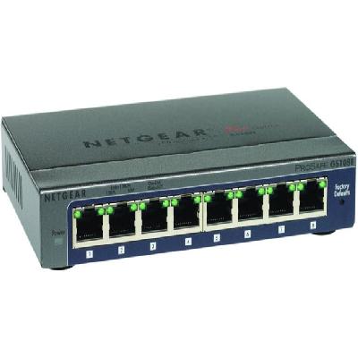 Netgear GS108E 8 Port Gigabit Plus Switch