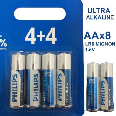 Philips LR3 AAA Ultra Alkaline Batteries R03